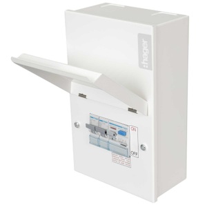 Metal Clad Garage Unit with 40A RCD and 6A and 32A MCB