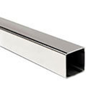 Square Tube - Polished Chrome Finish
