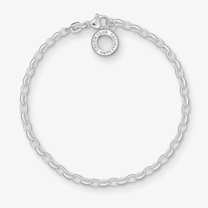 THOMAS SABO Silver Belcher Chain Bracelet X0163-001-12-17.5cm