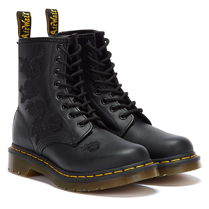 Dr. Martens 1460 Vonda Mono Floral Softy Women's Black Boots