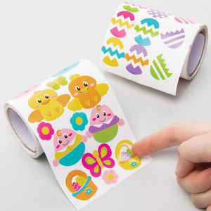 Stickerrol voor Pasen