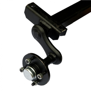 Unbraked Torsion Axle 4 on 100mm PCD - 750kg