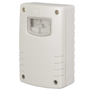 Eterna Photoelectric Switch with Run Back Timer Grey IP44