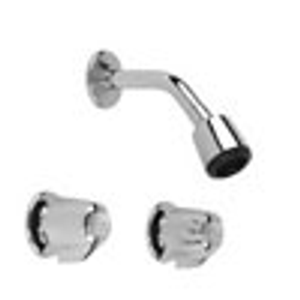 Classics Two Handle Tub/Shower Fitting, Compression Cartridges