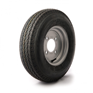 5.00-10, 8 ply, 4 on 5.5" PCD wheel assembly