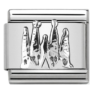Nomination CLASSIC Silvershine Monuments Sagrada Familia Charm 330105/23