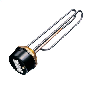 11" 3kW Titanium Immersion Heater with Rod Thermostat
