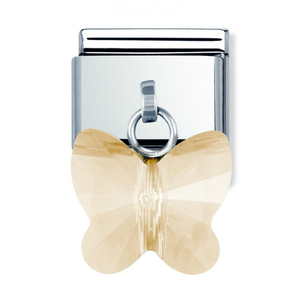 Nomination CLASSIC Butterfly Champagne Charm 030604/21
