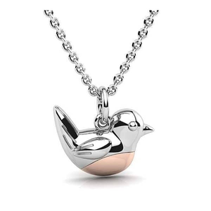 Sterling Silver Robin Necklace
