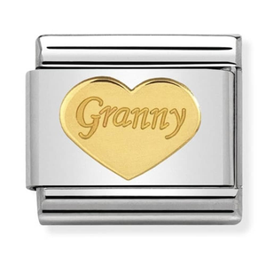 Nomination CLASSIC Gold Symbols Granny Heart Charm 030162/39