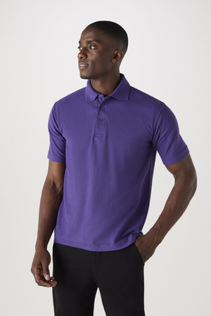 Uneek Classic Unisex Polo Shirt, Purple