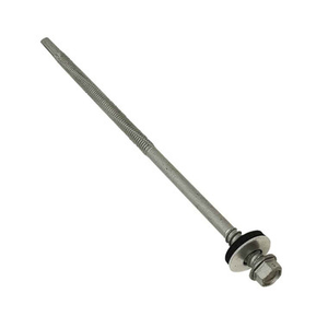 TechFast 5.5 x 185mm Roofing Sheet to Steel Hex Screw No.3 Tip TFHW19CPSD55185L (50 Pack)
