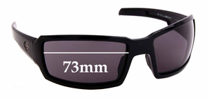 Sunglass Fix Replacement Lenses for Harley Davidson H-D Jumbo - 73mm Wide