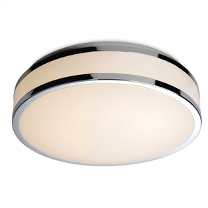 Atlantis 12W LED Flush Ceiling Light Chrome