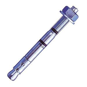 Rawlplug M20 x 300mm Mild Steel Through Bolt Zinc Plated Rawl R-XPT-20300/160