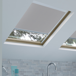 Blackout Roller, Light Grey (Blackout) - Loft Blind