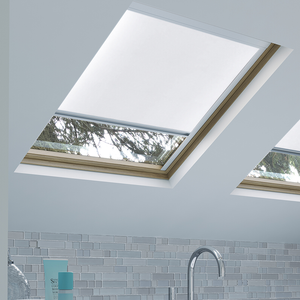 Blackout Roller, White (Blackout) - Loft Blind