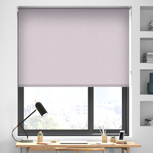Jasmine (Blackout), Orchid - Motorised Roller Blind