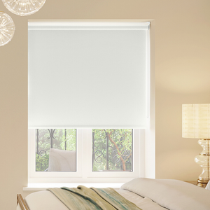 Palermo (Blackout), White - Roller Blind