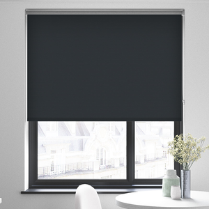 Rimini (Blackout), Black - Roller Blind