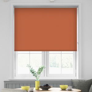 Rimini (Blackout), Terracotta - Roller Blind