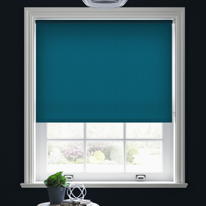 Roma, Teal - Roller Blind
