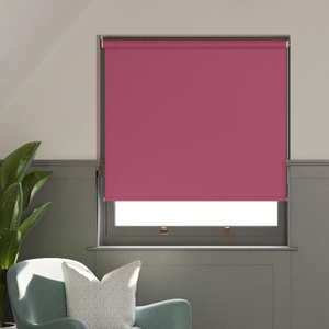 Trinity (Blackout), Fuschia - Roller Blind