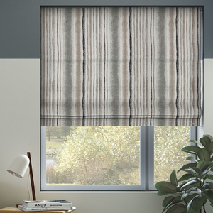 Guarda Stripe, Grey - Roman Blind