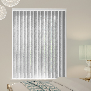 Jasmine (Blackout), Silver - Vertical Blind