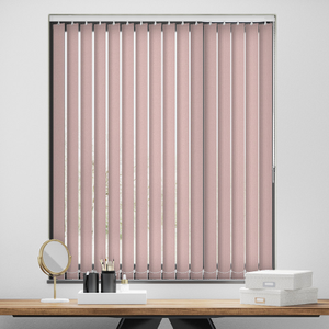 Roma, Rose Tint - Vertical Blind