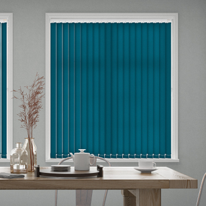 Roma, Teal - Vertical Blind