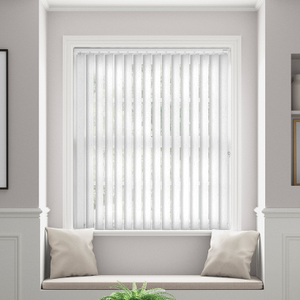 Subtle Grain, Ice - Vertical Blind