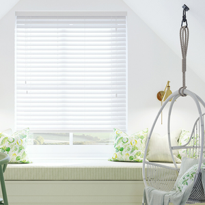 Ecowood, Brilliant White Fine Grain - Venetian Blind