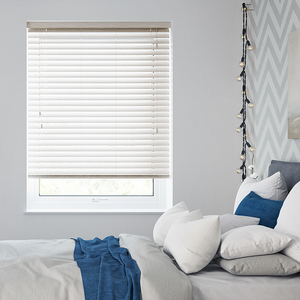 Ecowood, Washed White Satin - Venetian Blind