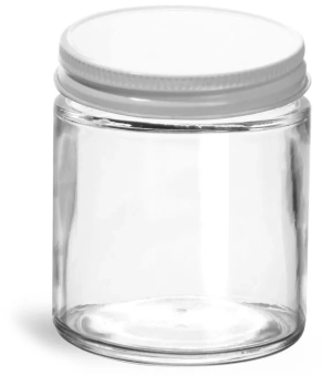 4 oz Blue Glass Boston Round Bottles w/ Black Bulb Glass Droppers
