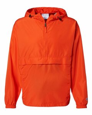 Champion CO200 Adult Packable Anorak 1/4 Zip Jacket