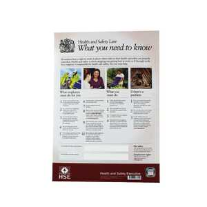 Health & Safety Law Poster - A2