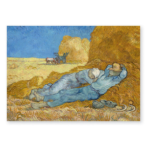 Poster Vincent van Gogh - The Siesta, between 1889 and 1890