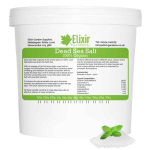Dead Sea Salts | 100% Organic | 250g - 25kg - 1kg, Re-Sealable Tub