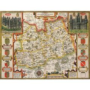 HISTORICAL MAP SURREY 400 PIECE JIGSAW