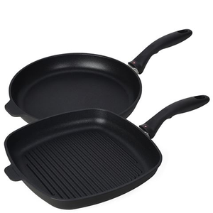 Swiss Diamond - XD Classic Square Grill Pan & Frypan Set 2pce