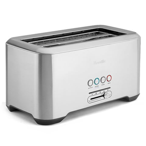Breville - The Lift and Look Pro Toast 4 Slice Brushed Stainless Steel BTA730BS