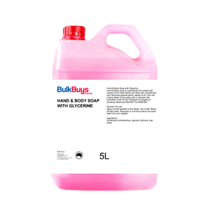 Hand &amp; Body Soap Pink - 5LT or 15LT - 5LT