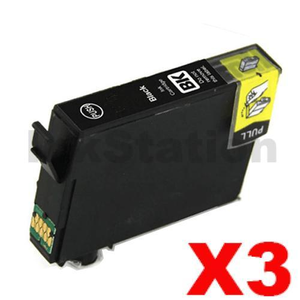 3 x Compatible for Epson 212XL Black High Yield Ink Cartridge C13T02X192