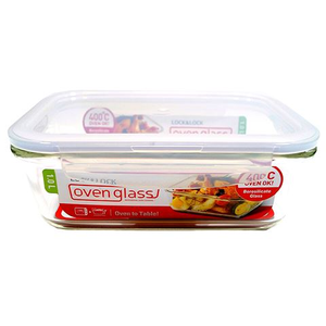 Lock & Lock - Oven Glass Rectangular Container 1L