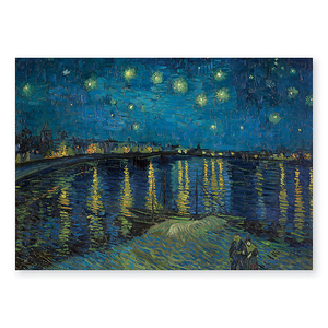 Affiche Vincent van Gogh - La Nuit étoilée, 1888
