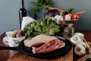 Pasture Raised BNLS, Skin-On Duck Breast ~ 20oz