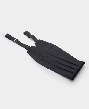 Black Silk Cummerbund