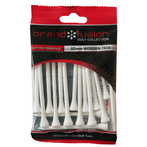 Brand Fusion Wooden Tees 83mm