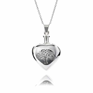 Tree of Life Urn Handwriting Necklace